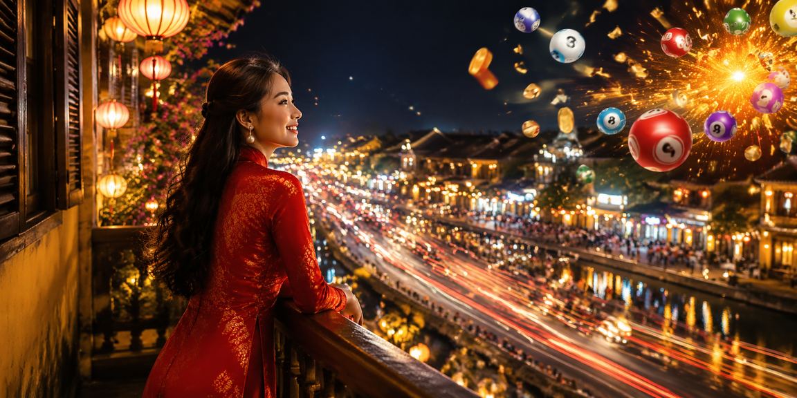 Xổ số và Keno neon Hội An thvl1
